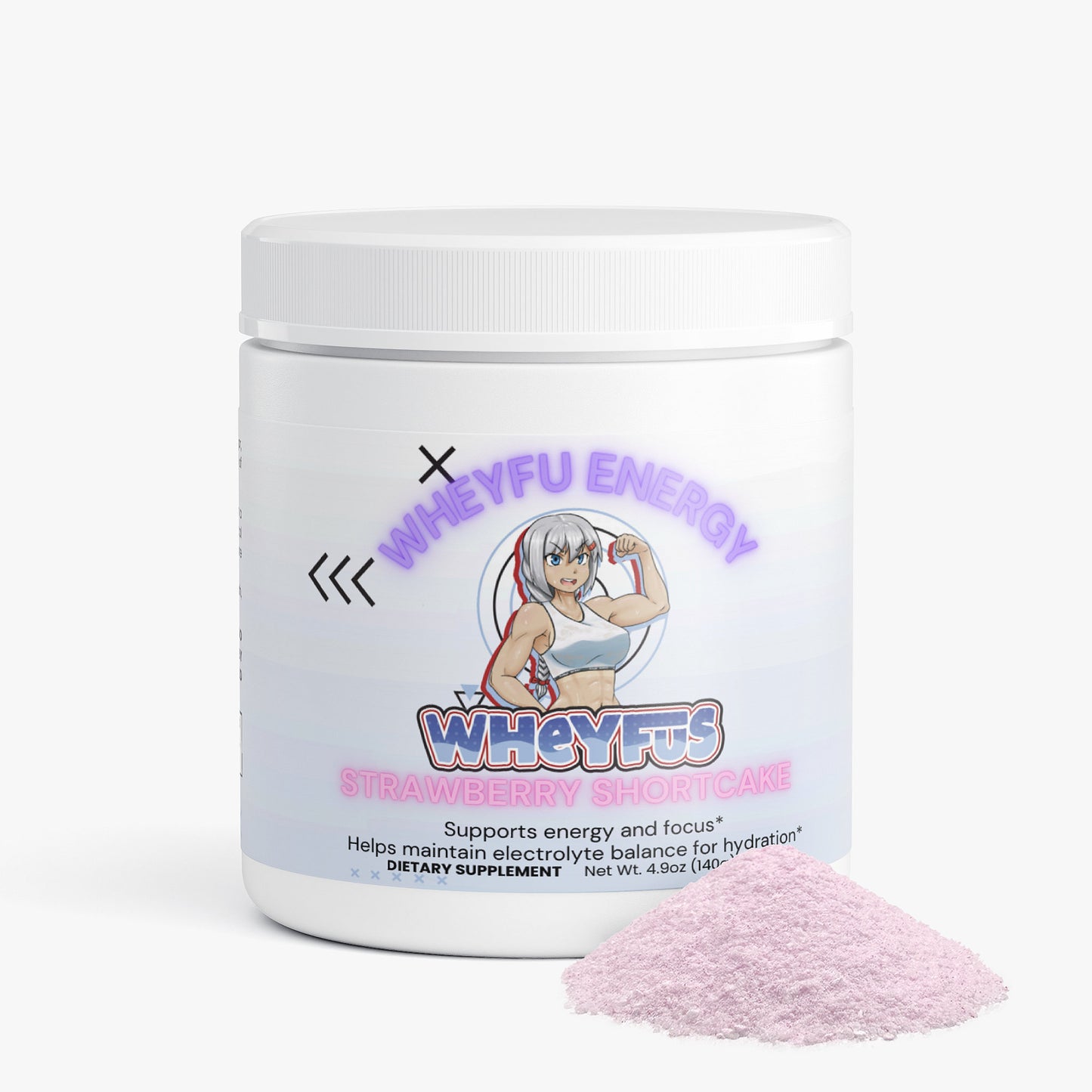 Wheyfu Energy (Strawberry Shortcake)