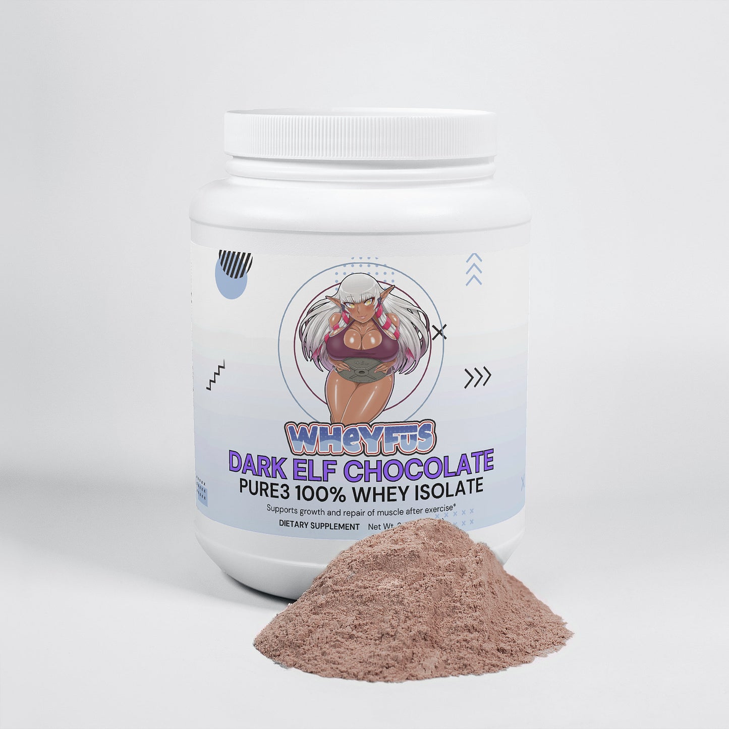 Dark Elf Chocolate Pure3 Whey Isolate